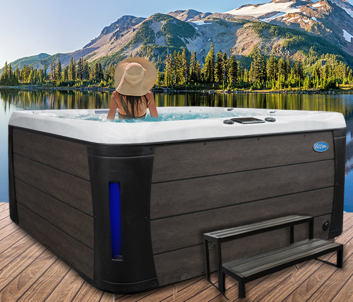Calspas hot tub being used in a family setting - hot tubs spas for sale Buena Park